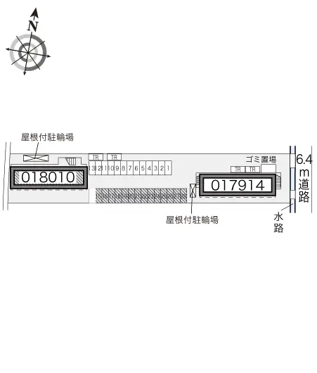 ★手数料０円★倉敷市上東　月極駐車場（LP）